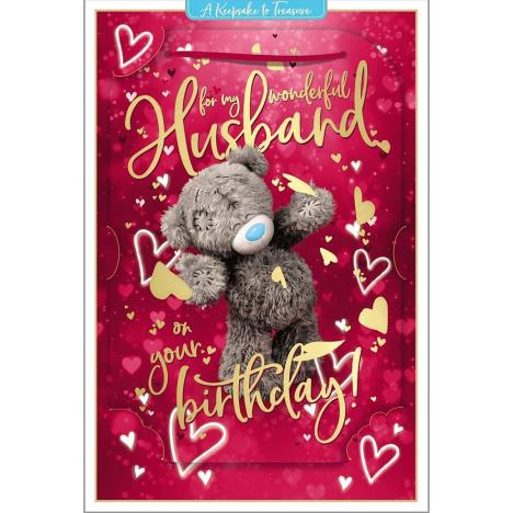 3D Holographic Husband Me to You Bear Birthday Card £3.39